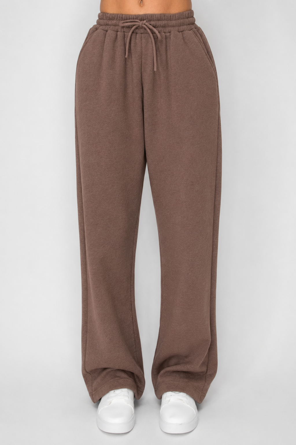 Ellis Wide-Leg Fleece Pant