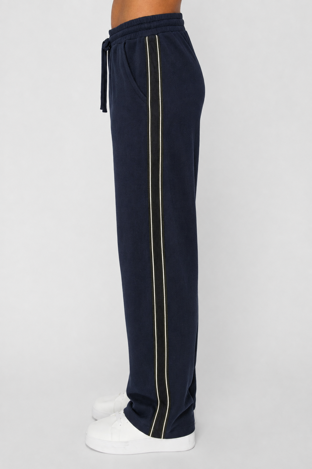Monroe Stripe Wide-Leg Pant