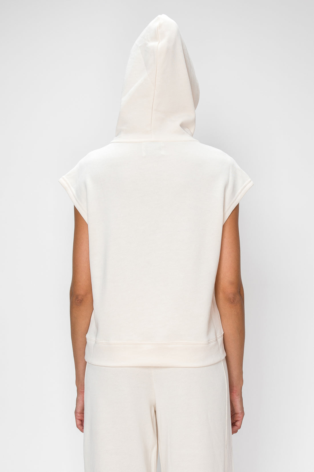 Quarter Zip Hoodie Vest