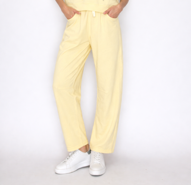 Barrel French Terry Pants- Yellow (Pack XS-S-M-L 1-2-2-1)