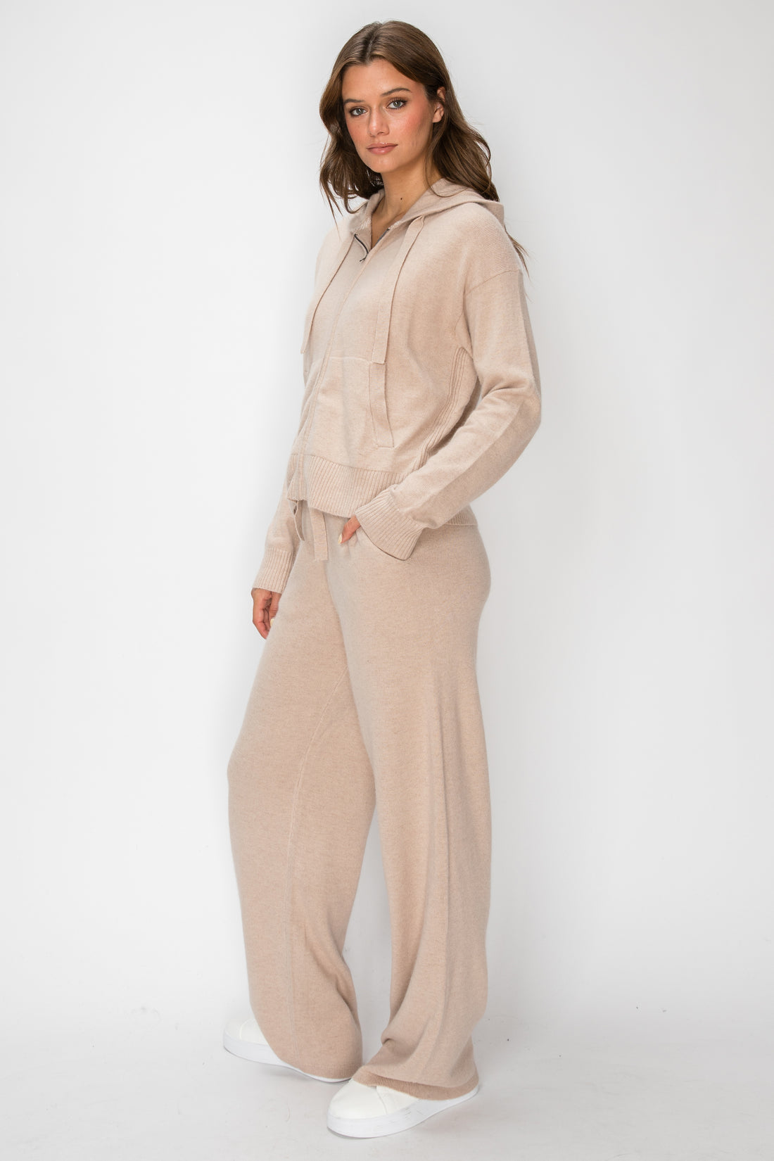 P1239 Cloudmere Lounge Pant - Oat Melange