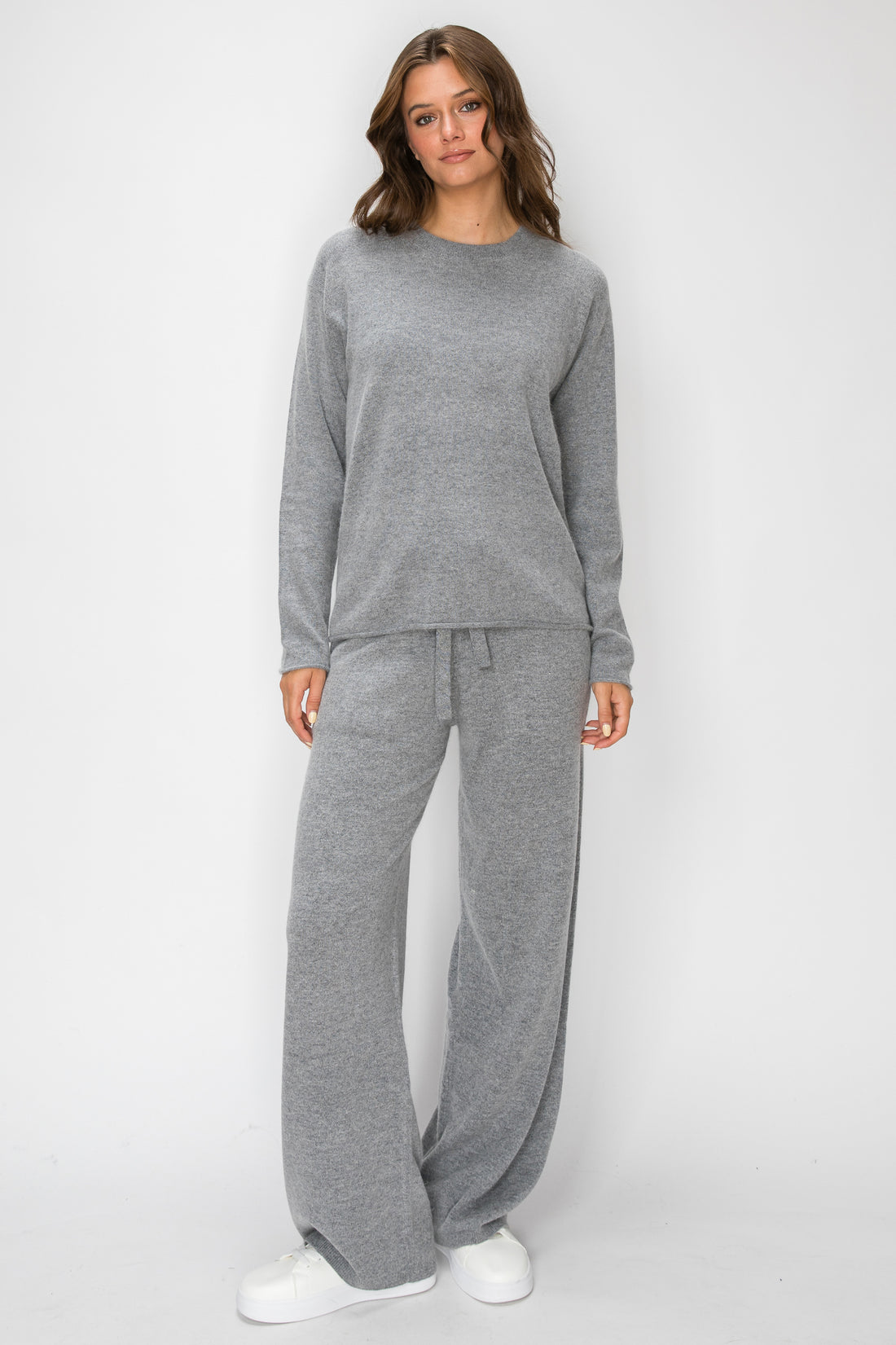 T1233 Cloudmere Raw Edge Pullover - H Grey