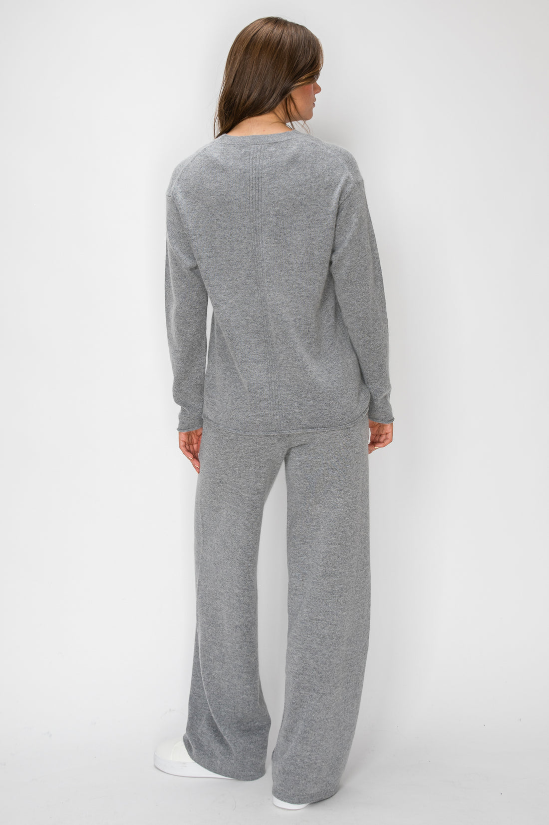 T1233 Cloudmere Raw Edge Pullover - H Grey