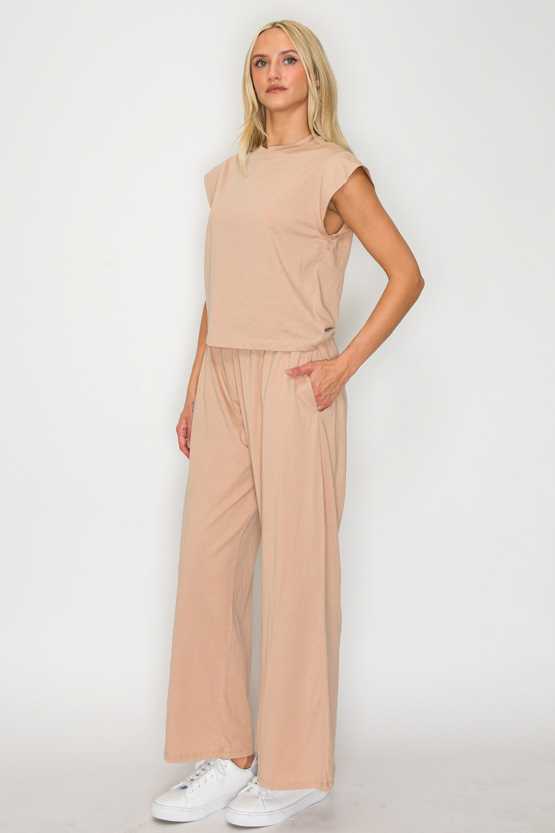 Relaxed Flow Wide-Leg Pants by Knit Riot