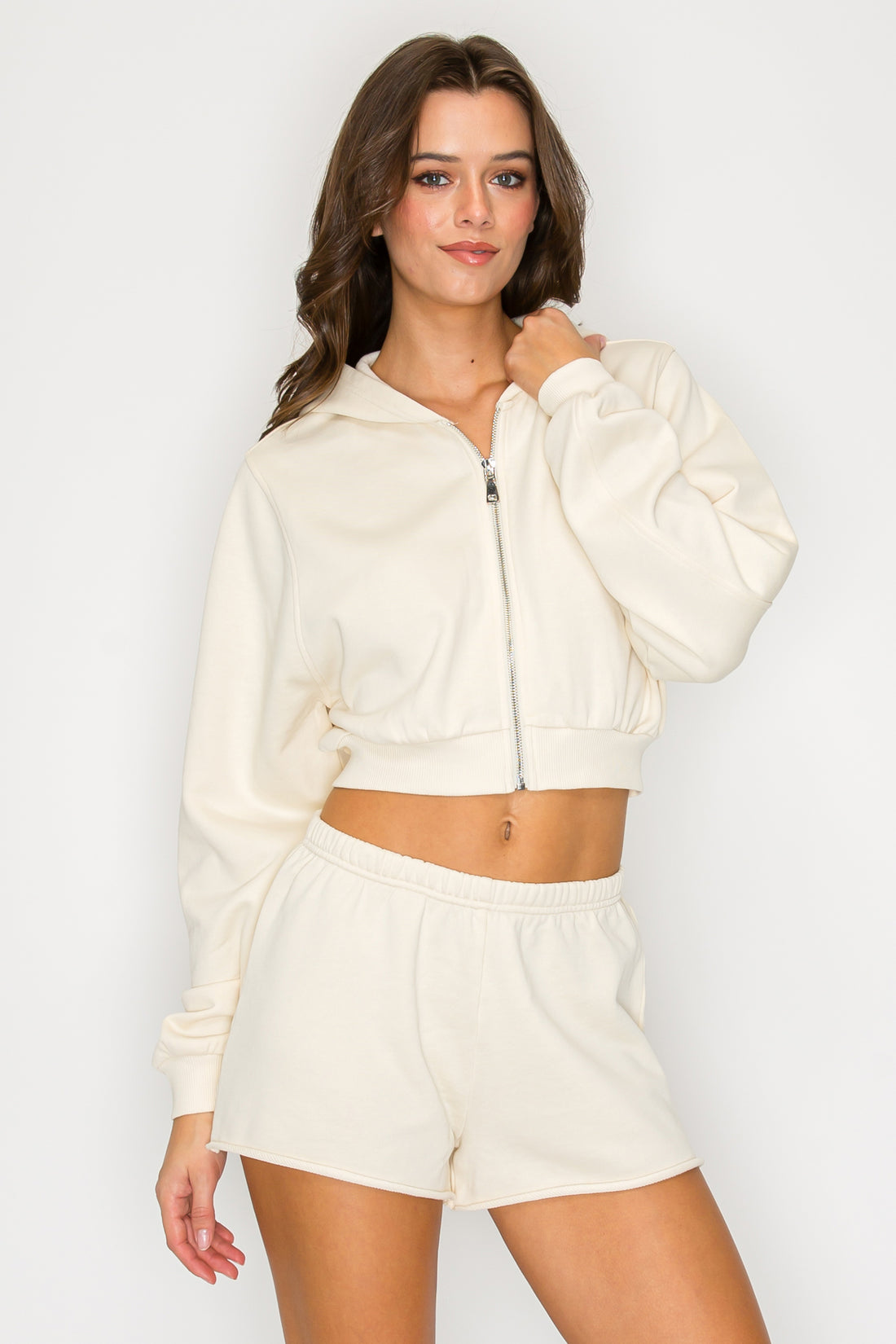 Cove Crop Zip Hoodie