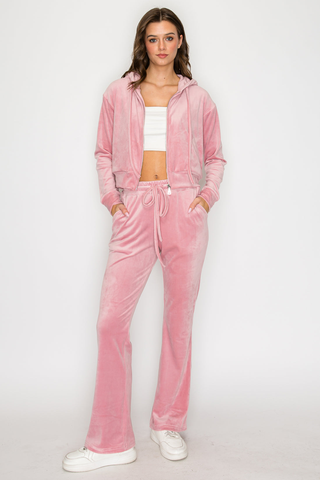 Classic Velour Zip Hoodie