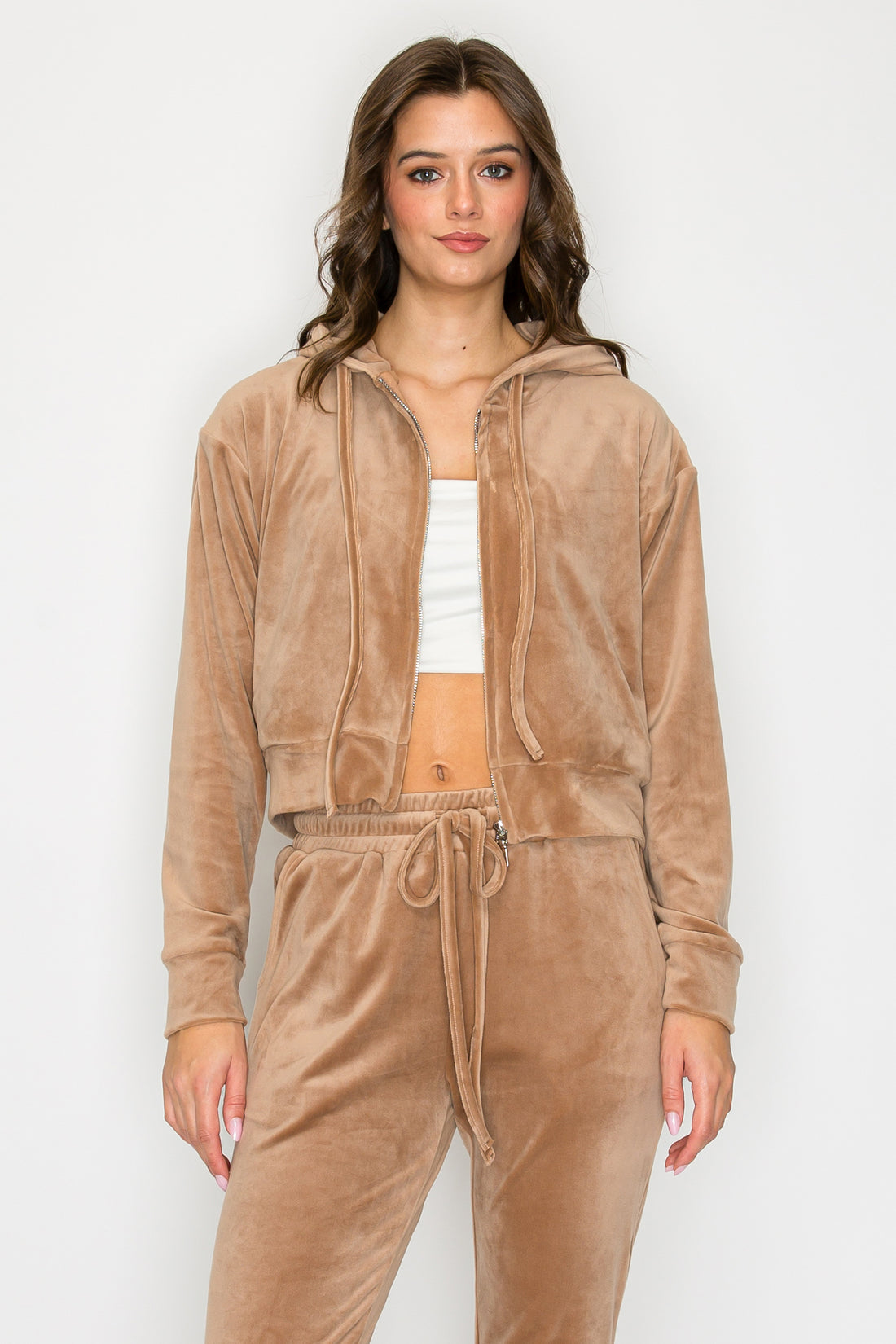 Classic Velour Zip Hoodie