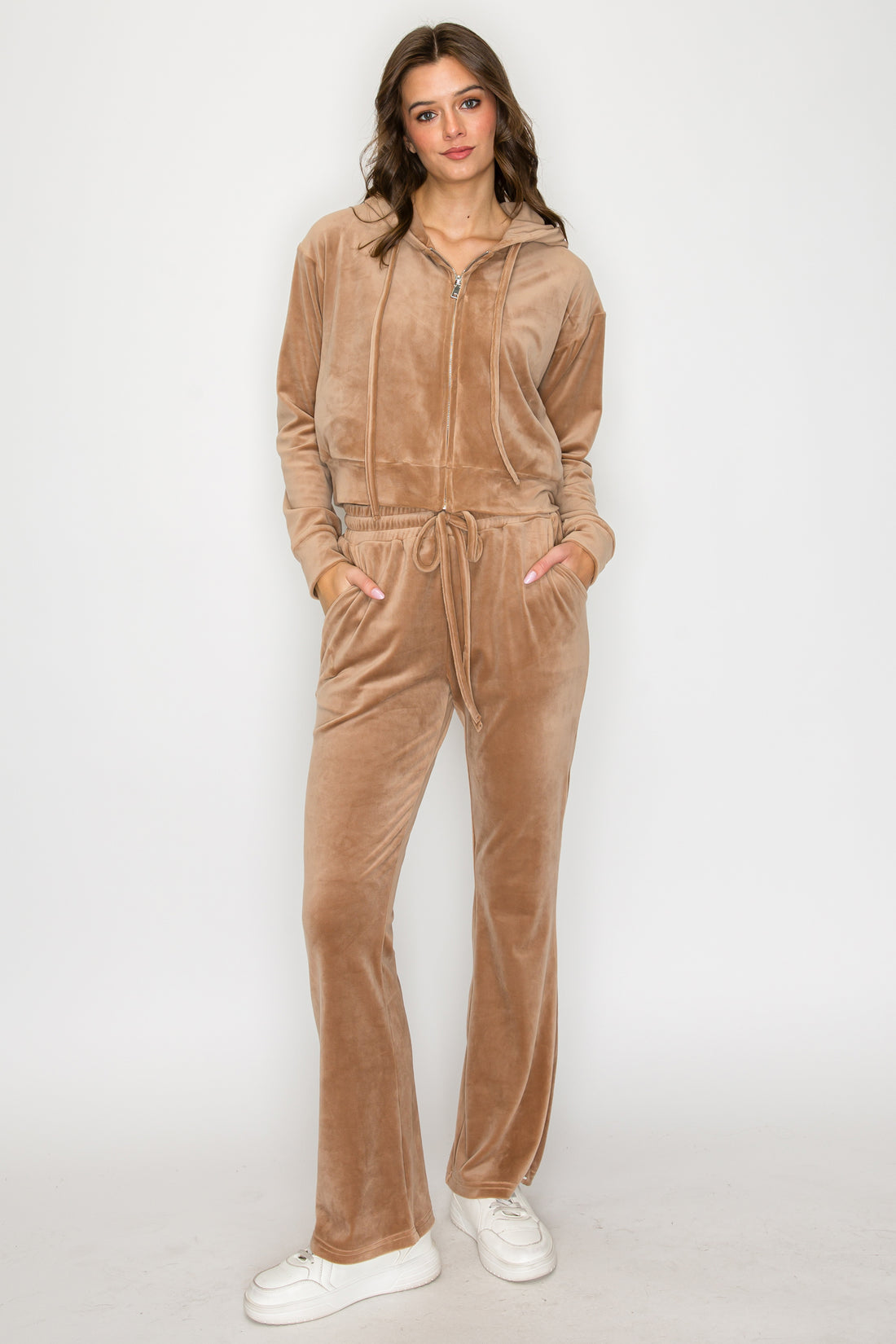 Classic Velour Zip Hoodie