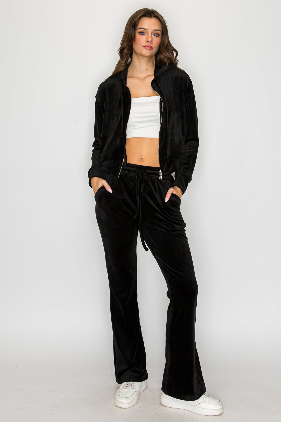 Classic Velour Zip Hoodie