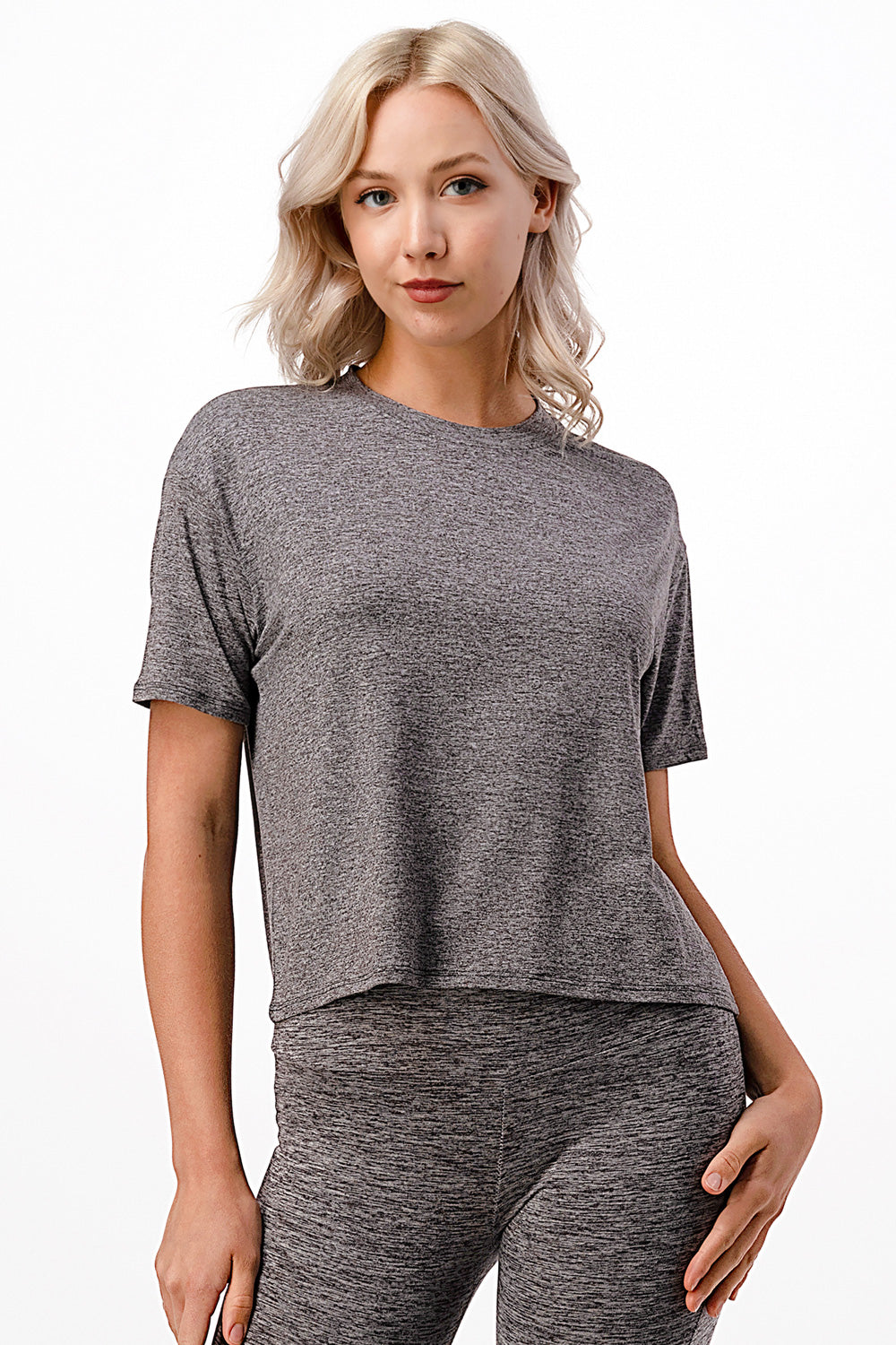 Short Sleeve Boxy Crop Tee